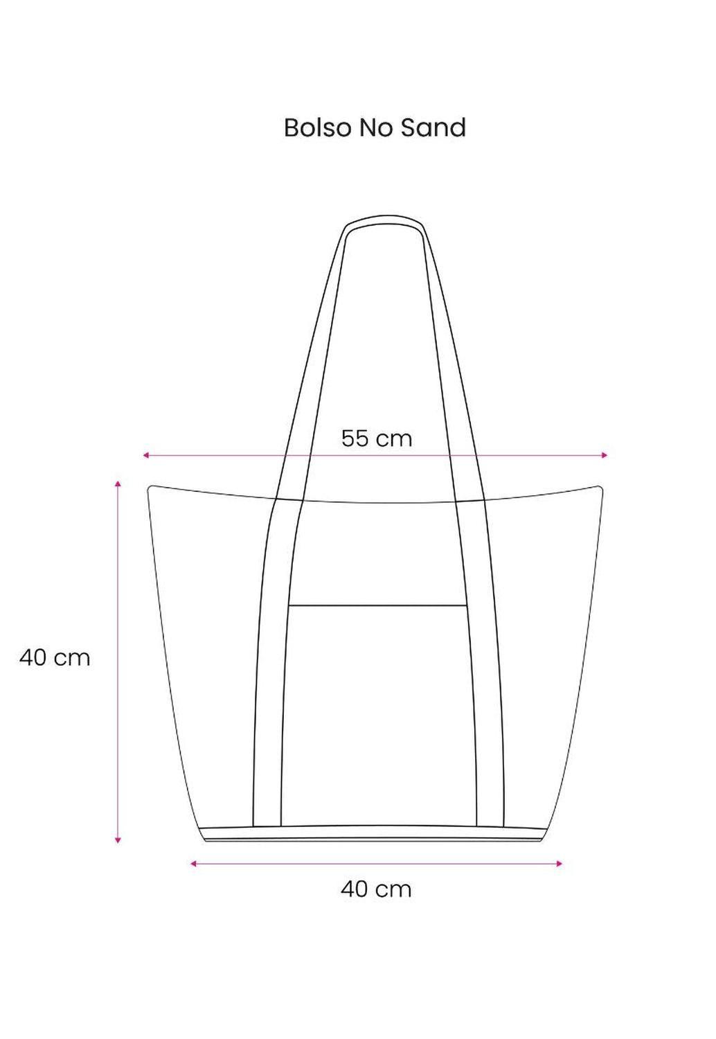 Bolso Playa Con Compartimento Para Vaciar Arena Malva Wappy-3