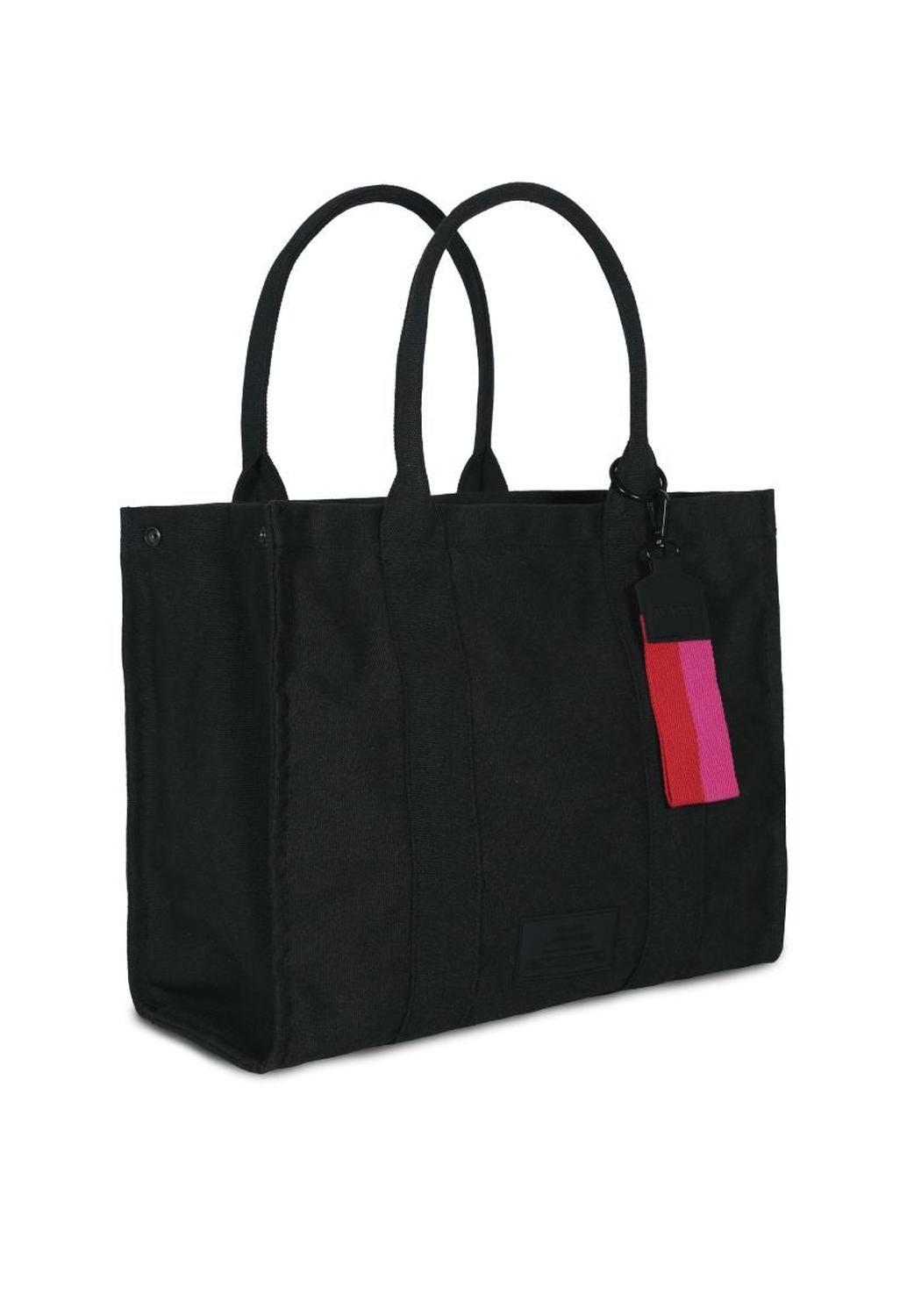 Cartera Tote Bag Vintage Negro Wappy Bolso Mano Mujer-5