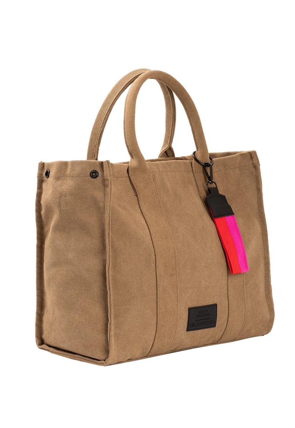 Cartera Tote Bag Vintage Camel Wappy Bolso Mano Mujer-3