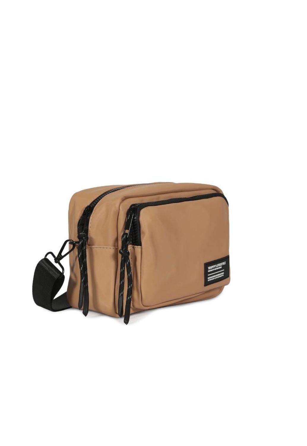 Cartera Basic Mujer Camel Wappy-2