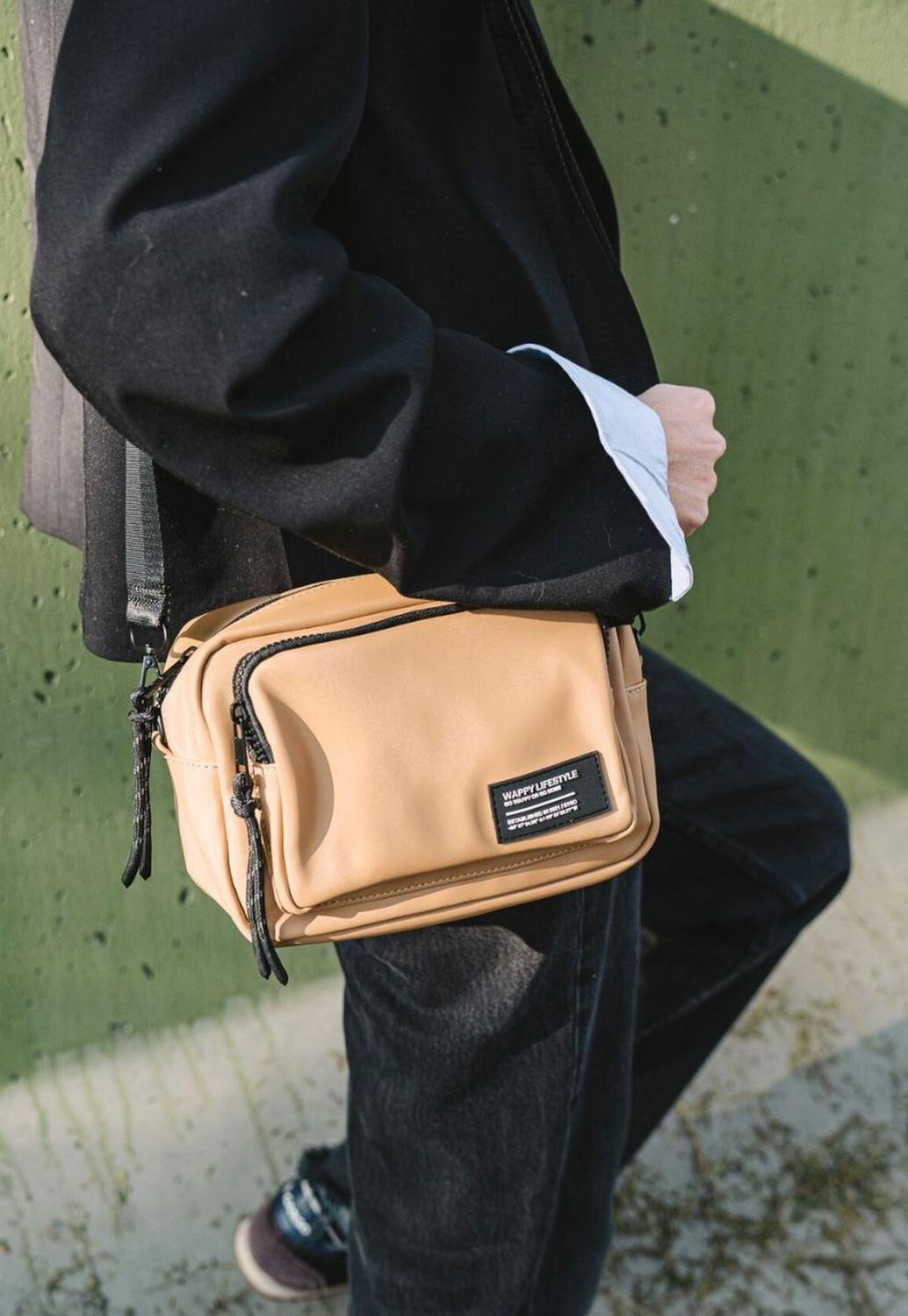 Cartera Basic Mujer Camel Wappy-3
