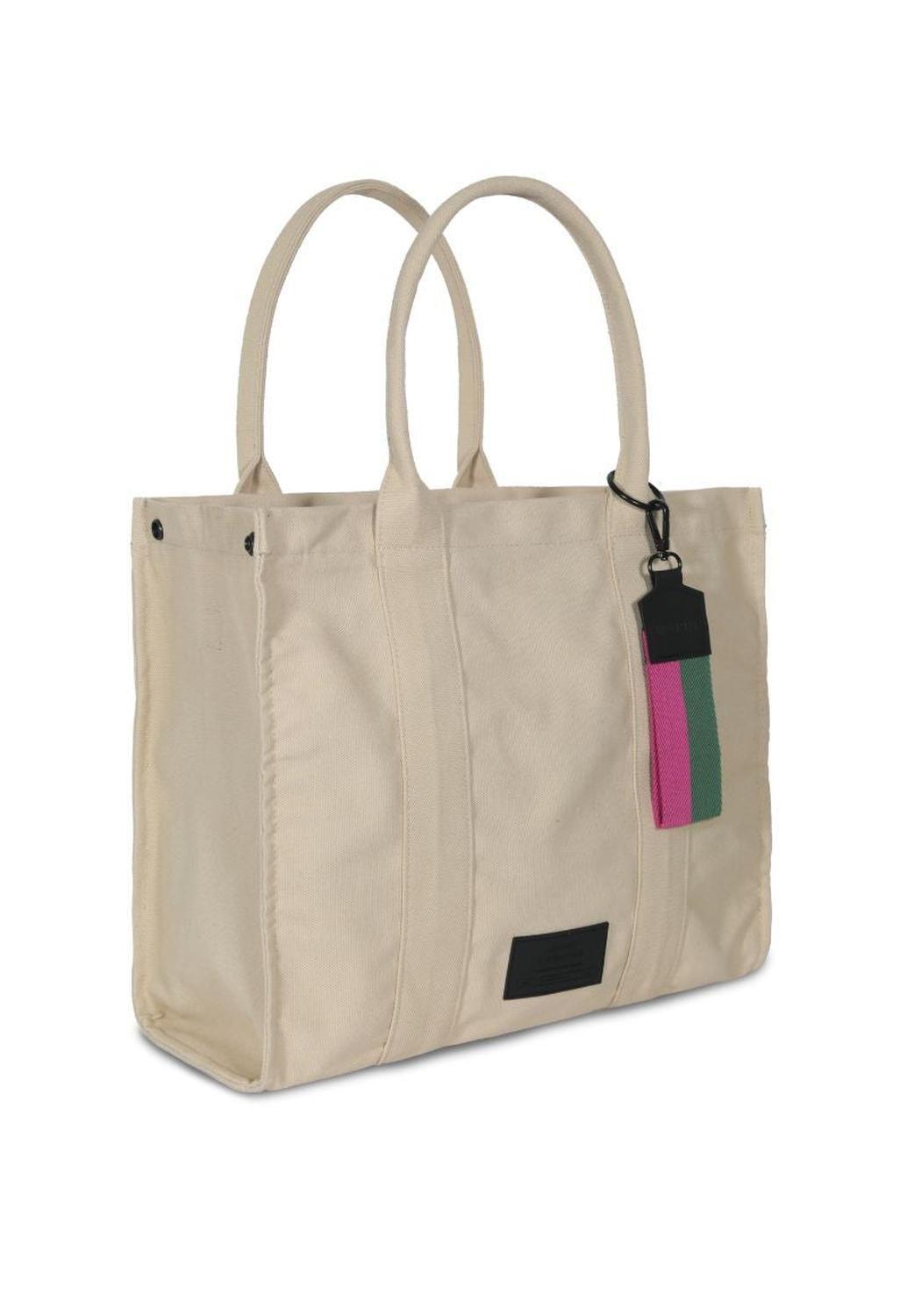 Cartera Tote Bag Vintage Beige Wappy Bolso Mano Mujer-2