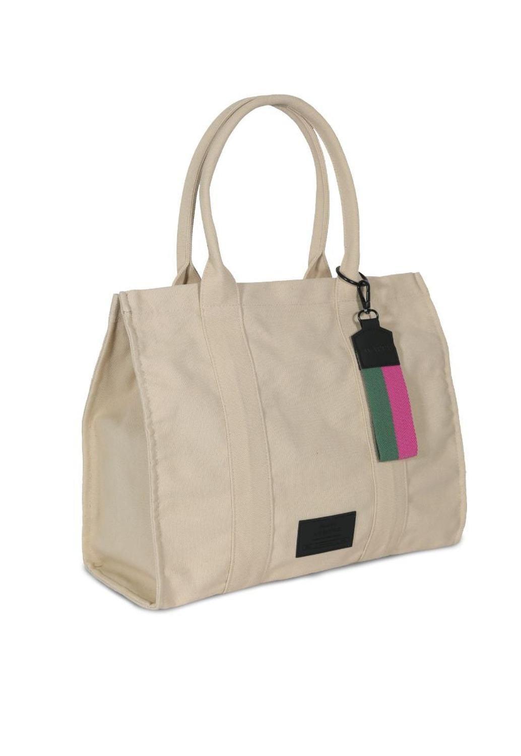 Cartera Tote Bag Vintage Beige Wappy Bolso Mano Mujer-3