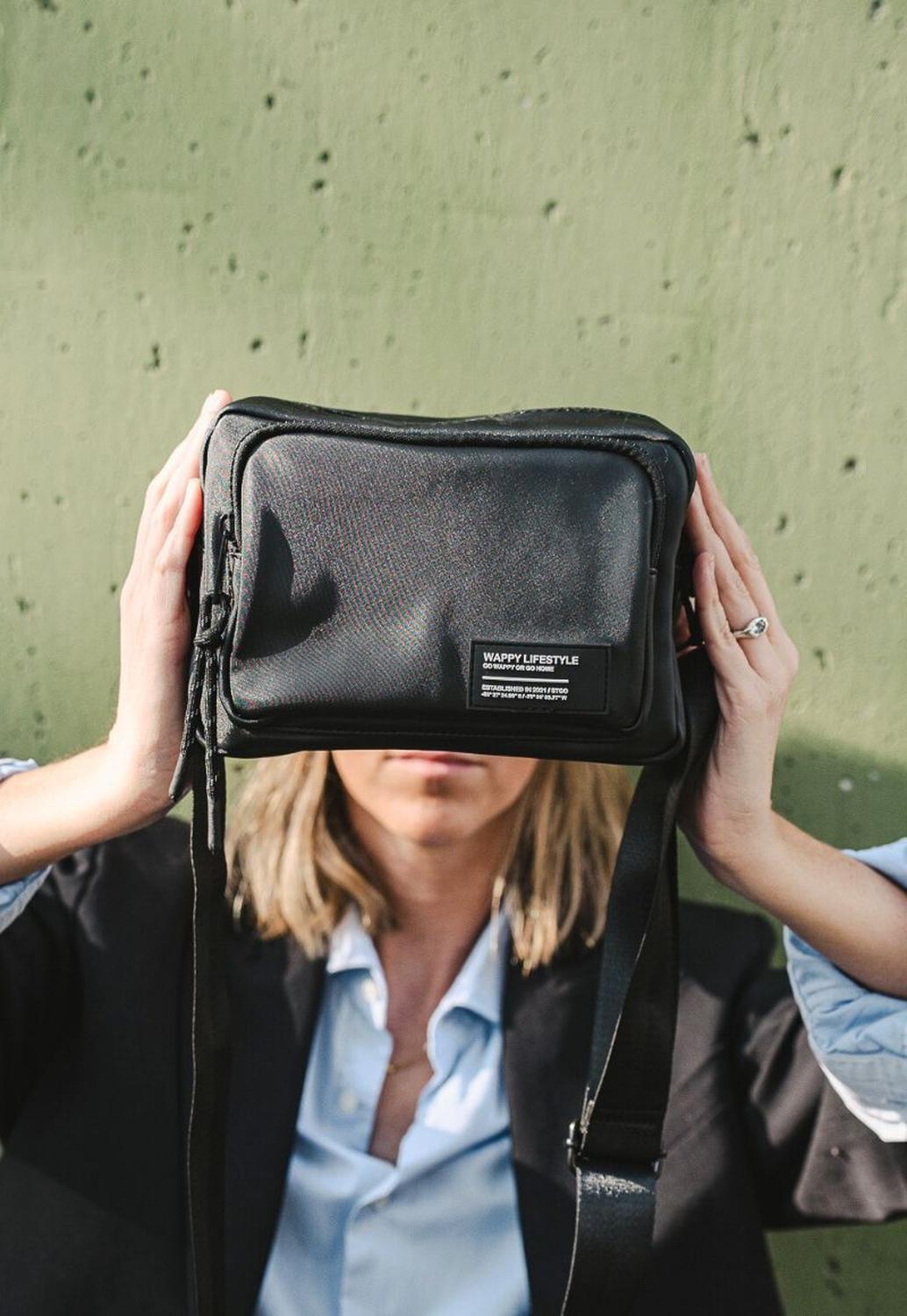Cartera Basic Mujer Negra Wappy-3