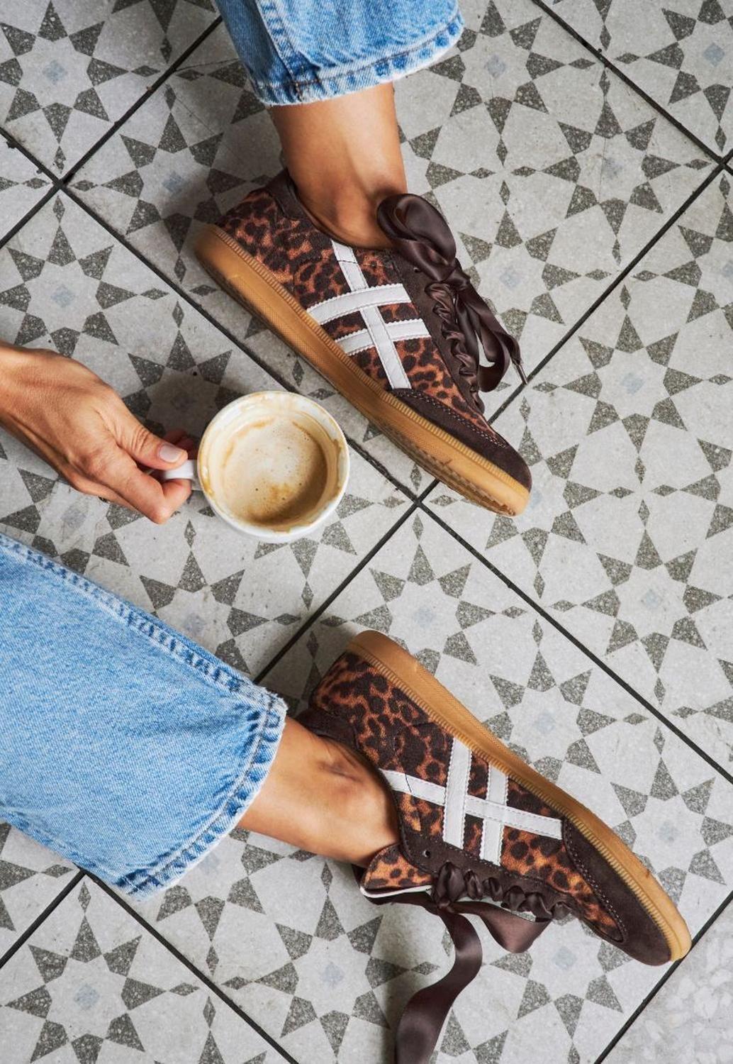 Zapatilla Urbana Mujer Rio Animal Print Leopardo Wappy-2