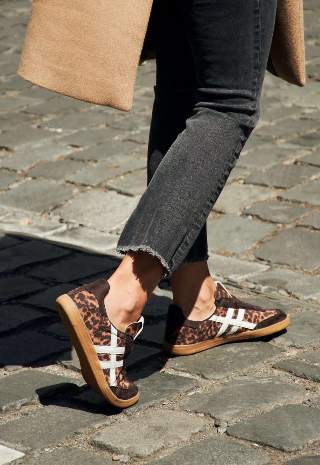 Zapatilla Urbana Mujer Rio Animal Print Leopardo Wappy-3