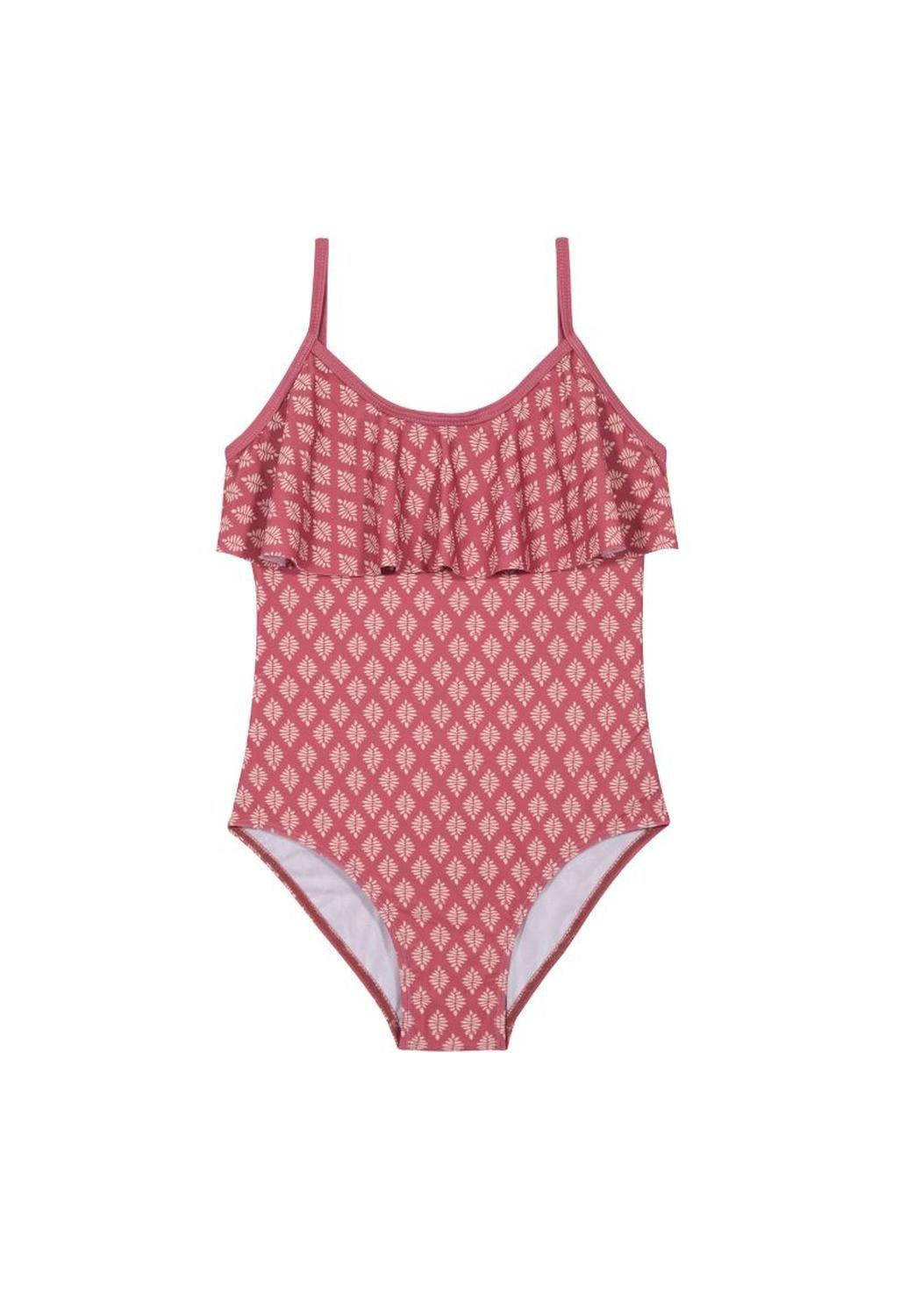 Traje de Baño Niña Wappy Beach Burdeo Verano-0