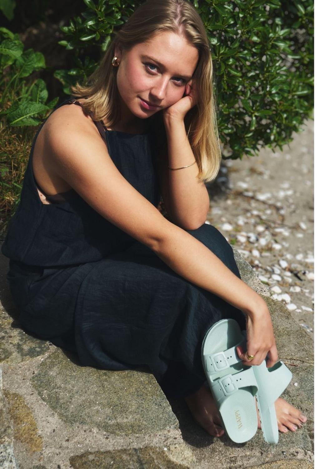 Sandalia Wappy Mujer Menta Resistente al Agua – Playa y Ciudad-3