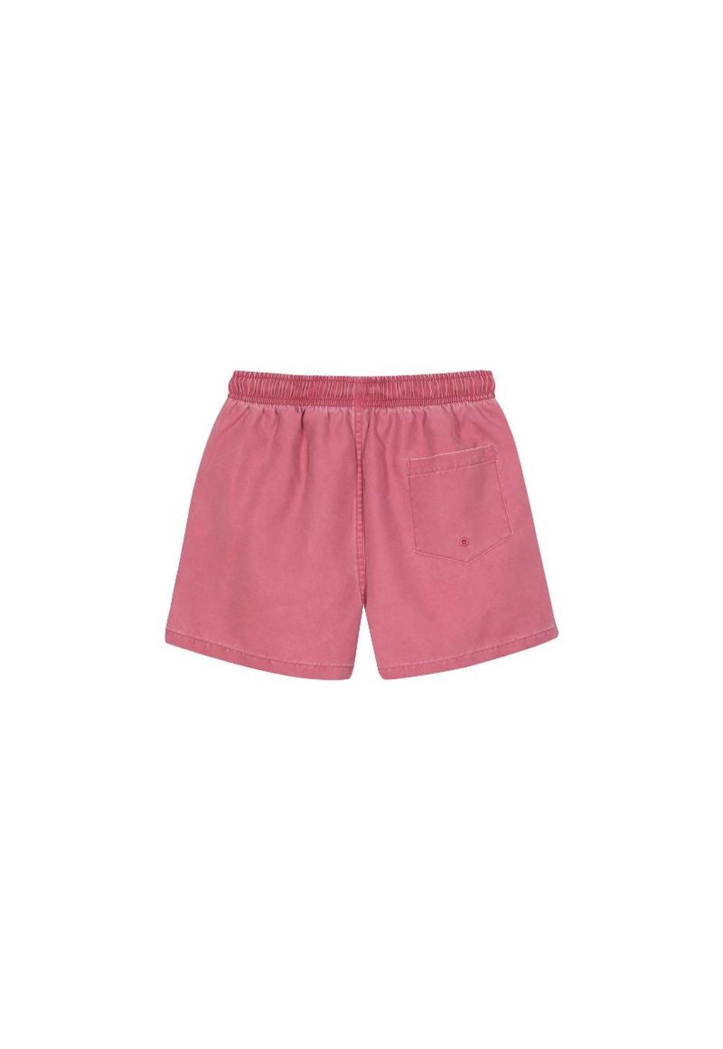 Traje de Baño NIÑO Rojo Wappy Short con Bolsillos y Cordón-3
