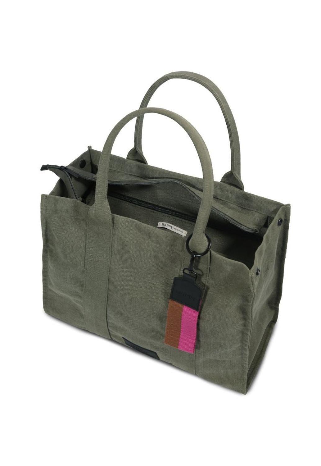 Cartera Tote Bag Vintage Verde Wappy Bolso Mano Mujer-3