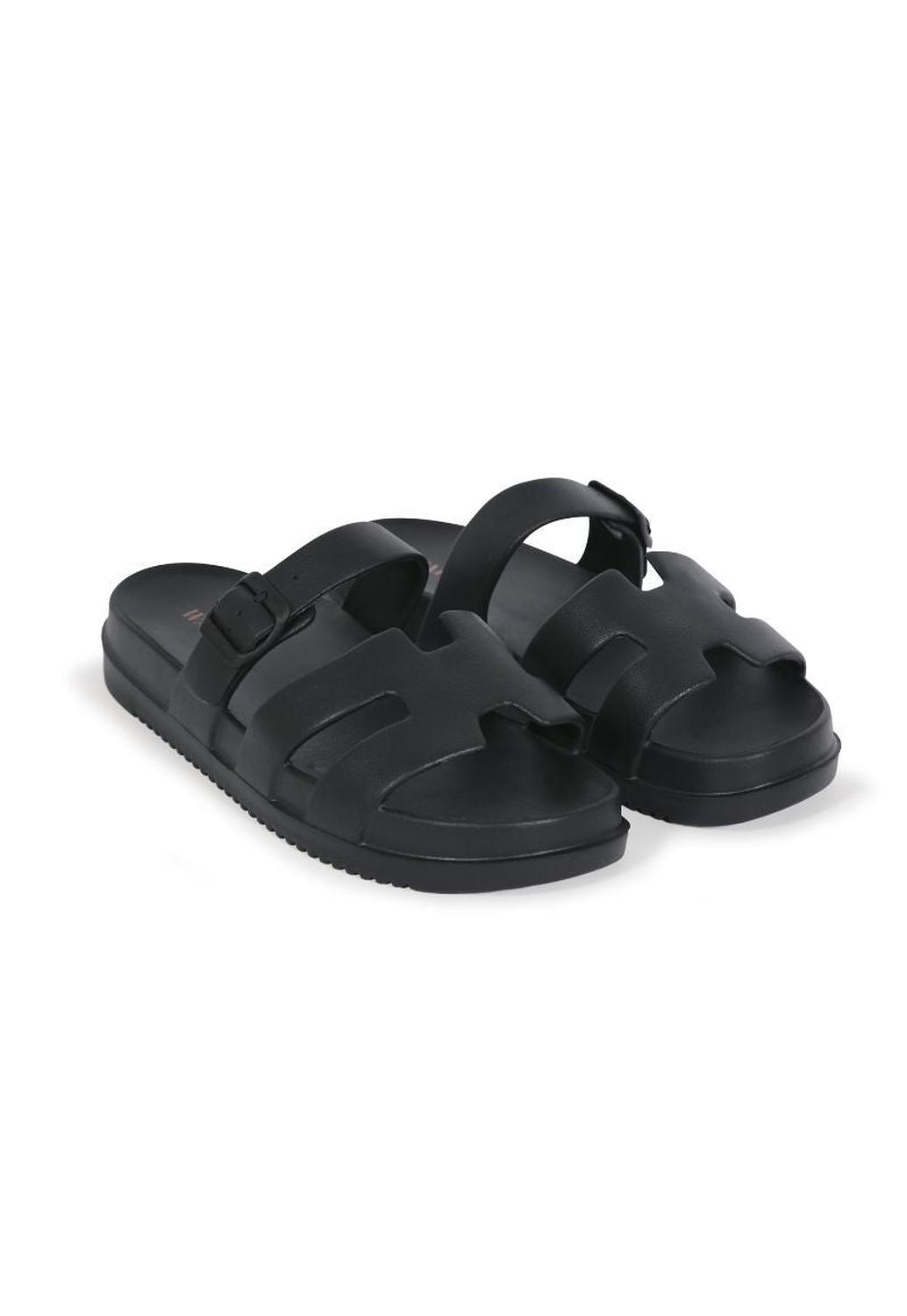 Sandalia Hache Wappy Femenino Negra Apta Agua Confort-3