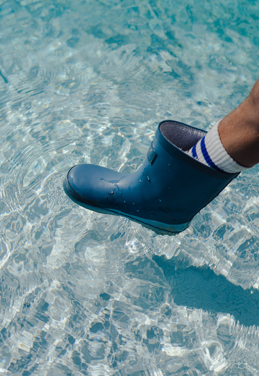 Bota de Agua Azul Chiporro Interior, Unisex, Wappy-3