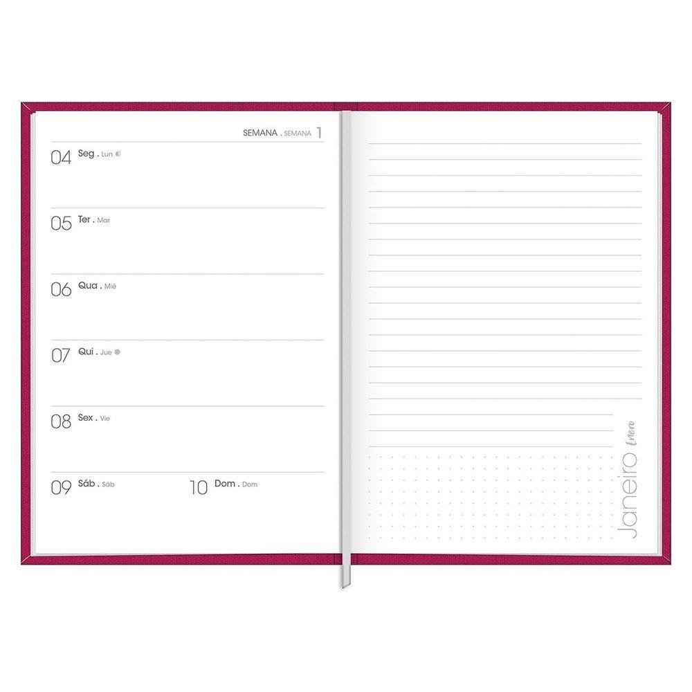 Planner Ejecutivo Tilibra Cosido Lume M5 2027 Azul-3