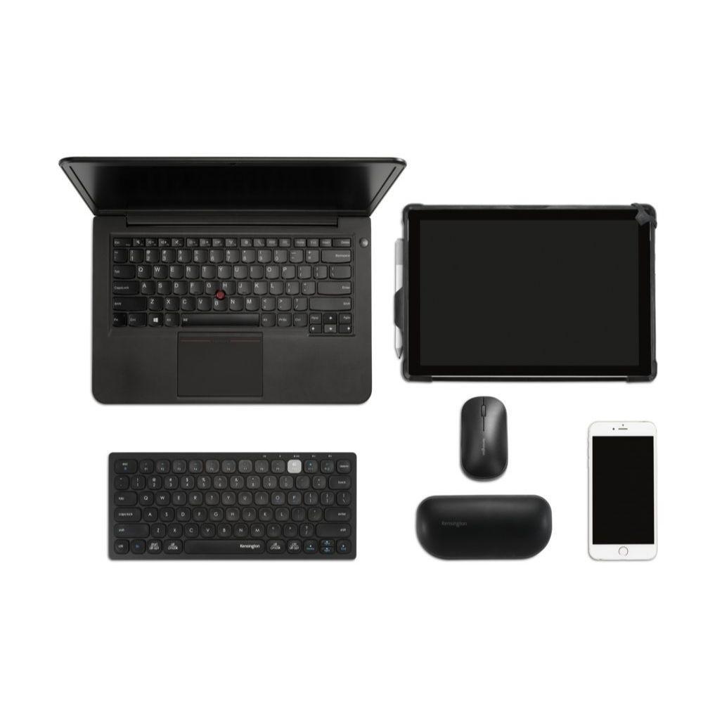 Teclado Inalámbrico Bluetooth Compacto 3 conexiones Negro-5
