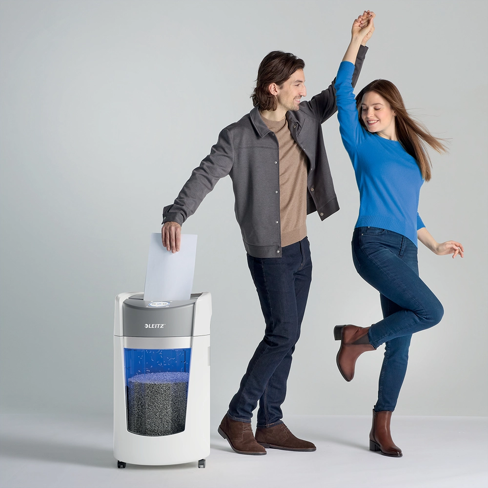 Trituradora de Papel OptiMax Office Leitz IQ P5-6