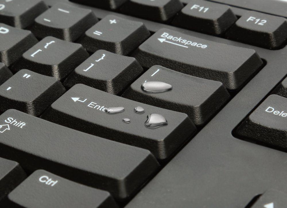 Teclado Antiderrame For Life Usb Negro-3