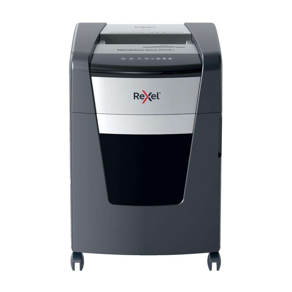 Trituradora de Papel Rexel Momentum Extra XP418+ P4 18 Hojas-0
