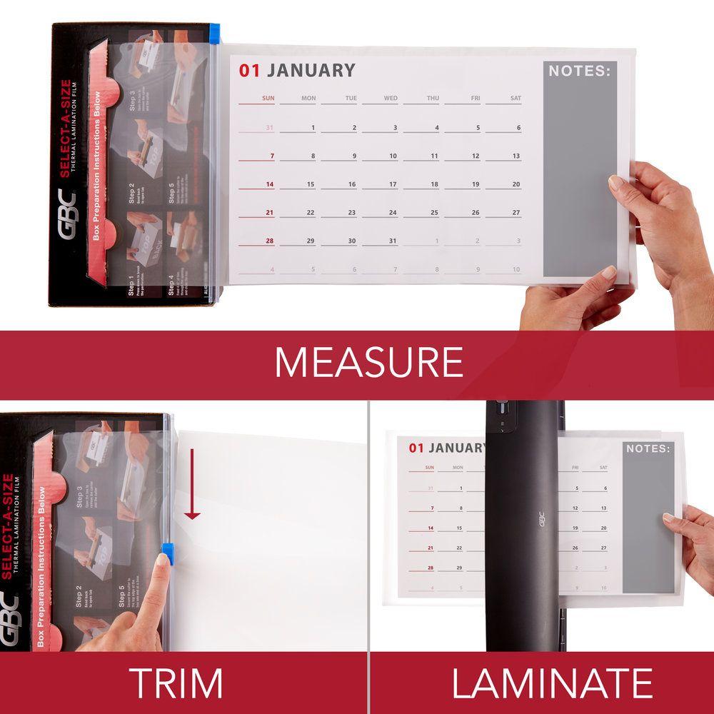 Rollo para Termolaminar 75 Mic Carta Largo 30,4 Mts. - GBC-3