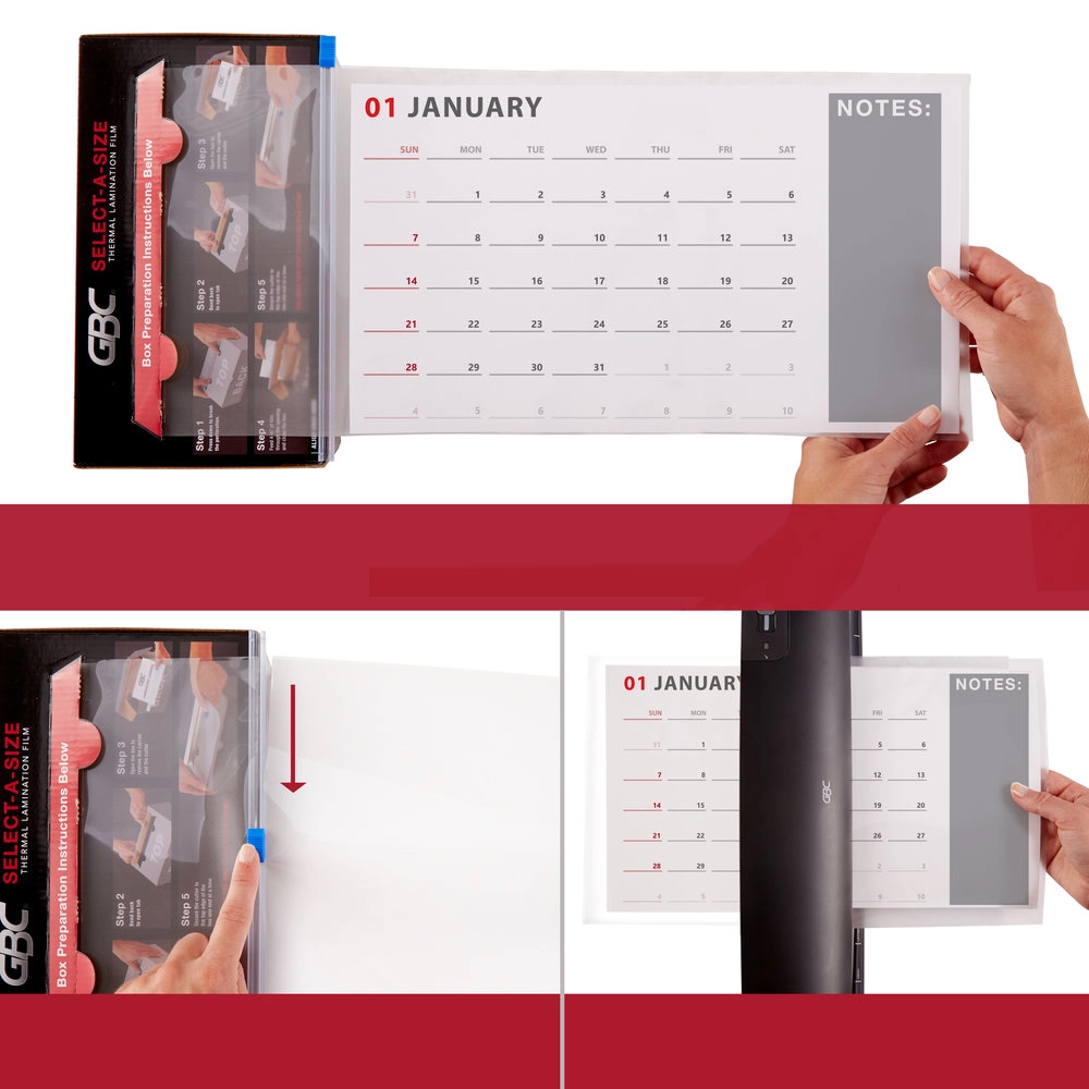 Rollo para Termolaminar 75 Mic Carta Largo 30,4 Mts. - GBC-2