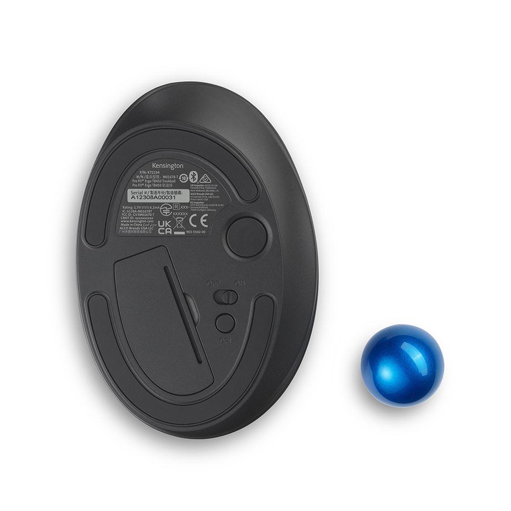 Mouse Inalámbrico Kensington Trackball Bluetooth TB450-5