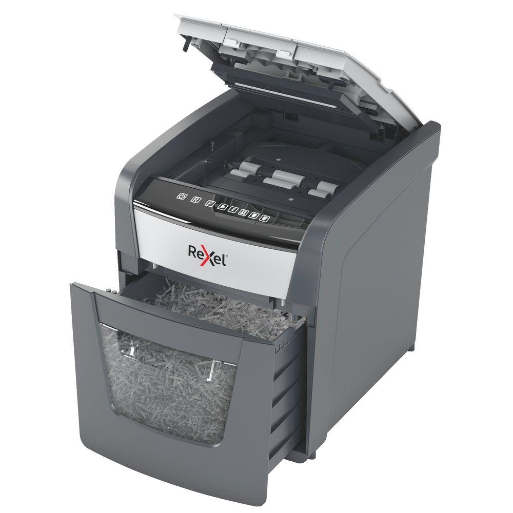 Trituradora de Papel Rexel Optimum Auto+ 50X P4 50 Hojas-3