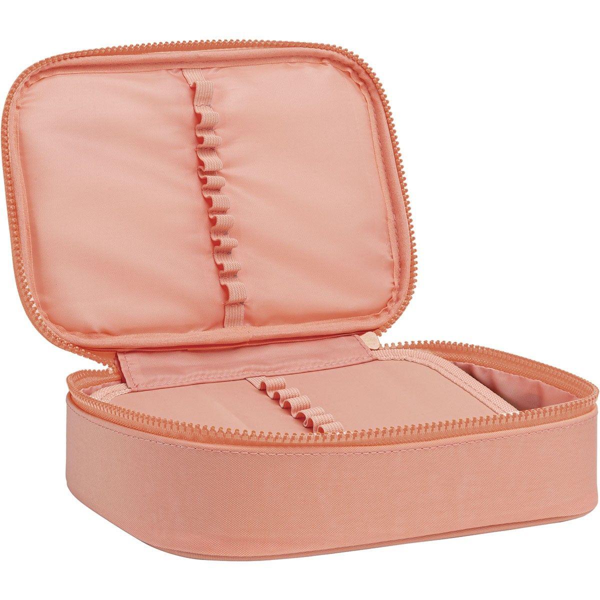 ESTUCHE BOX CON DIVISOR & ELÁSTICO ORGANIZADOR HAPPY SALMON-2
