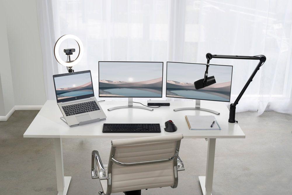 Brazo extensible para Webcam, Luz K87652WW-8