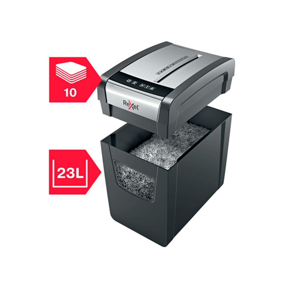 Trituradora Destructora de Papel Corte Challa X410SL Rexel-2