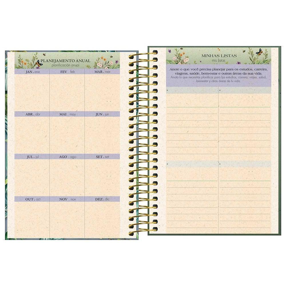 Agenda Espiral Tilibra Naturalis Diaria M5 2027 Azul-2