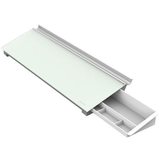 Pizarra de Vidrio para Escritorios con Cajón 46x15CM Quartet-5