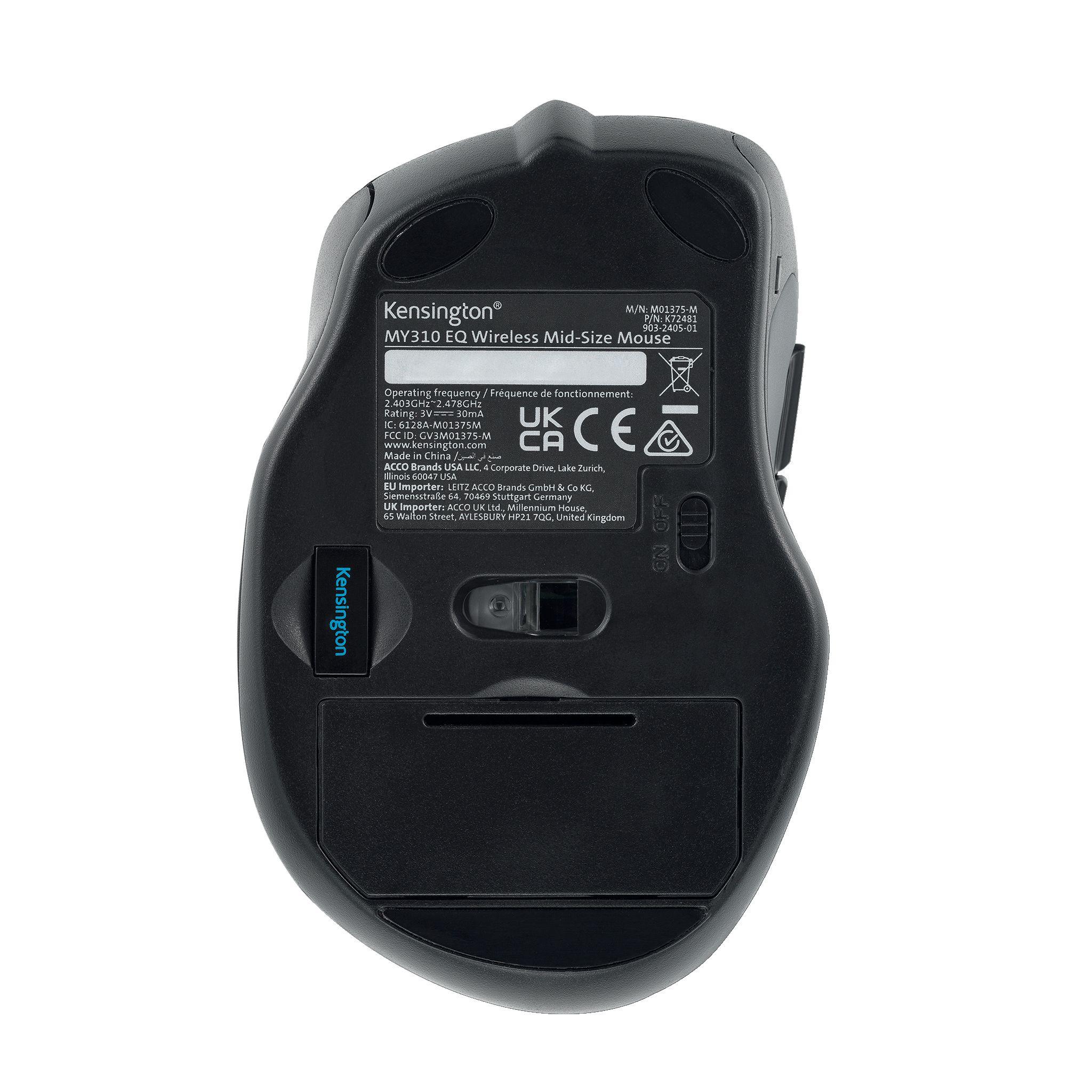 Mouse Inalámbrico Kensington USB Mediano MY310 EQ-4
