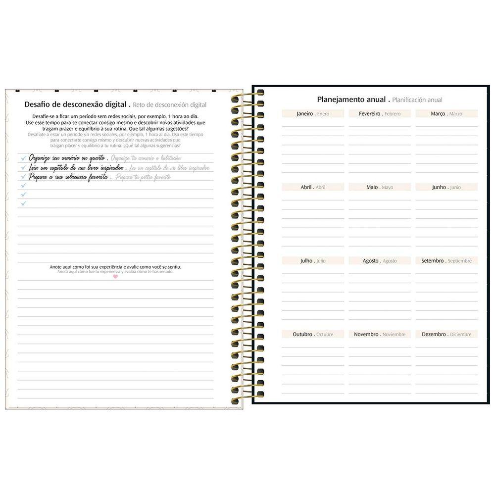 Planner Espiral Tilibra Wets Village M7 2027 Cuadros-1