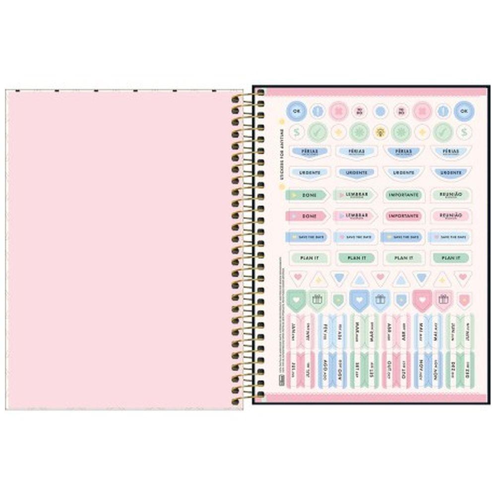 Planner Espiral Tilibra Wets Village M7 2027 Cuadros-6