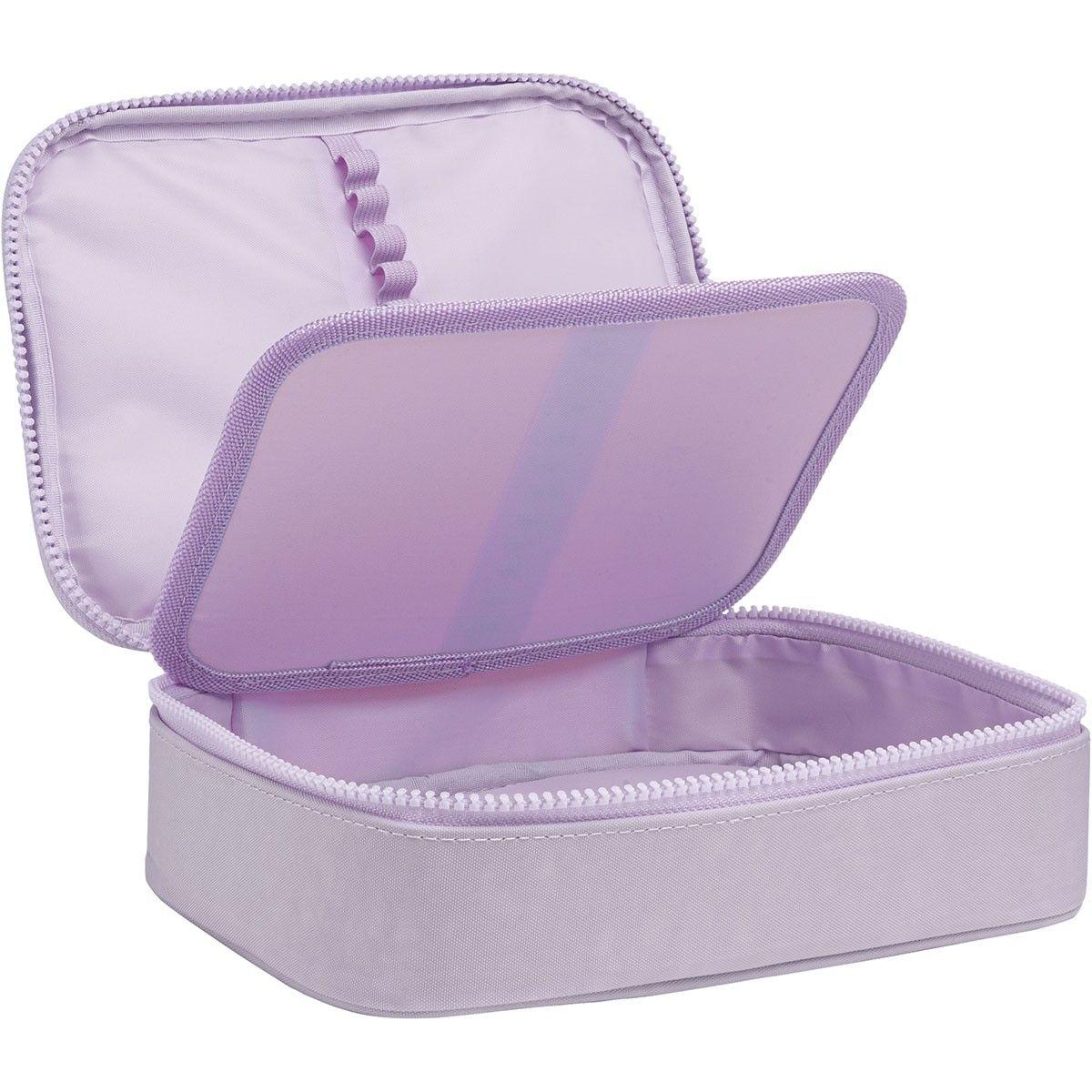 Estuche Box Happy Lila con Divisor Organizador – 150x210x60mm-2