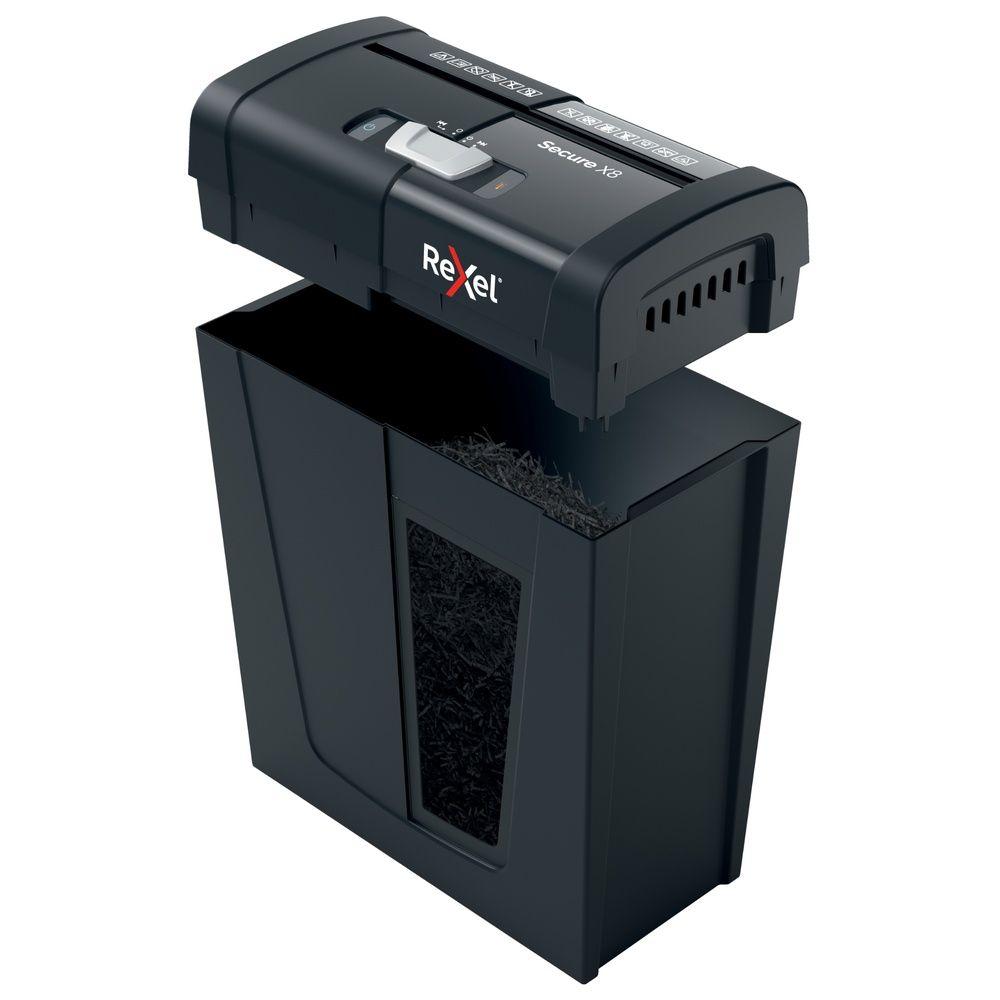 Trituradora de Papel Rexel Secure X8 P4 5 Hojas-3