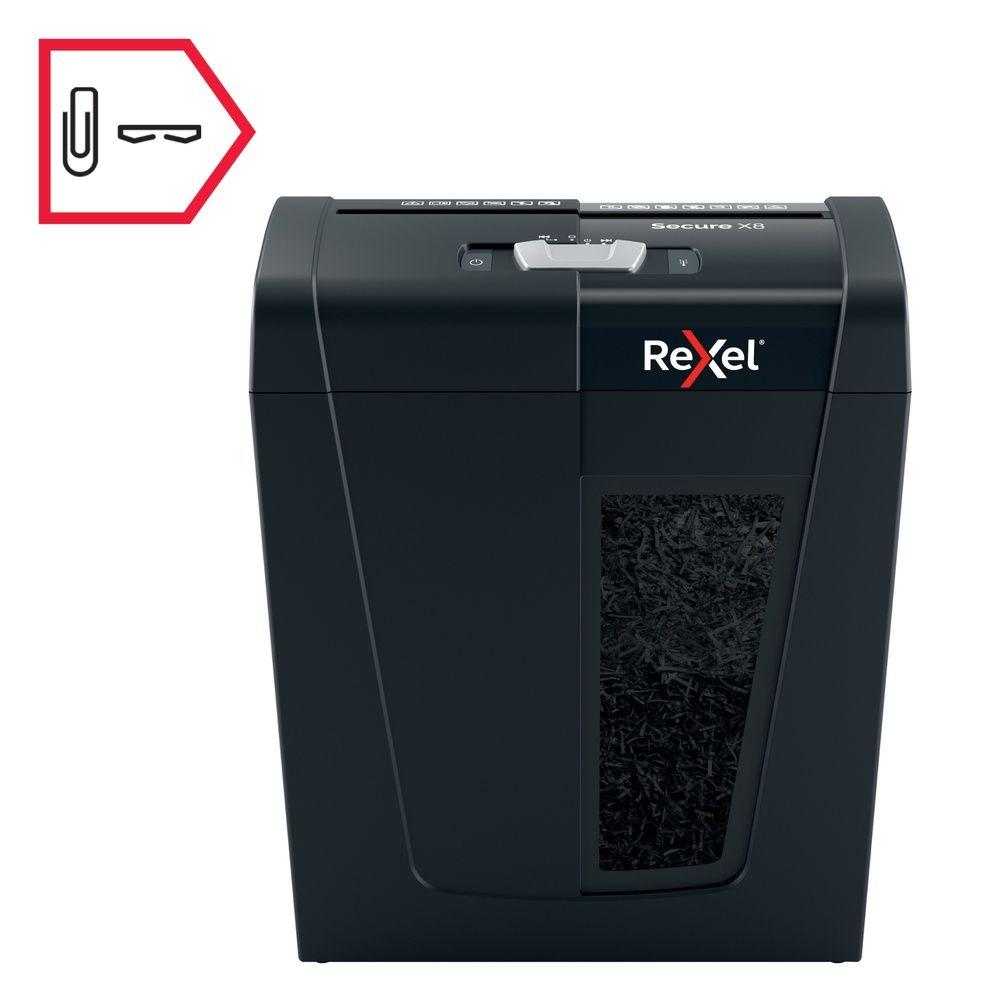 Trituradora de Papel Rexel Secure X8 P4 5 Hojas-5