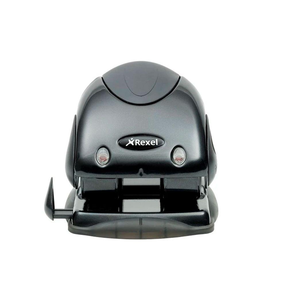 Perforadora Premium c/Regla Ajustable para 40 hojas - Rexel-0