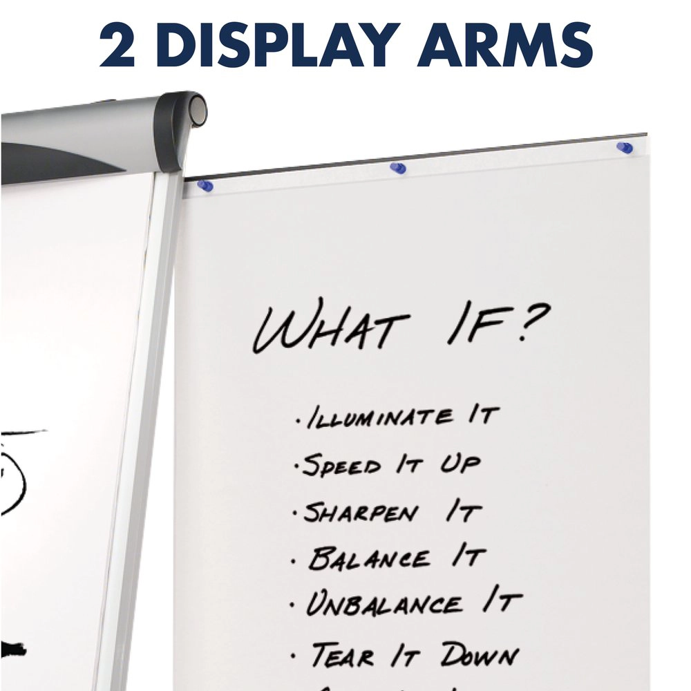 Pizarra Magnética + Brazos Laterales 68 x 99 cm. - Quartet-6