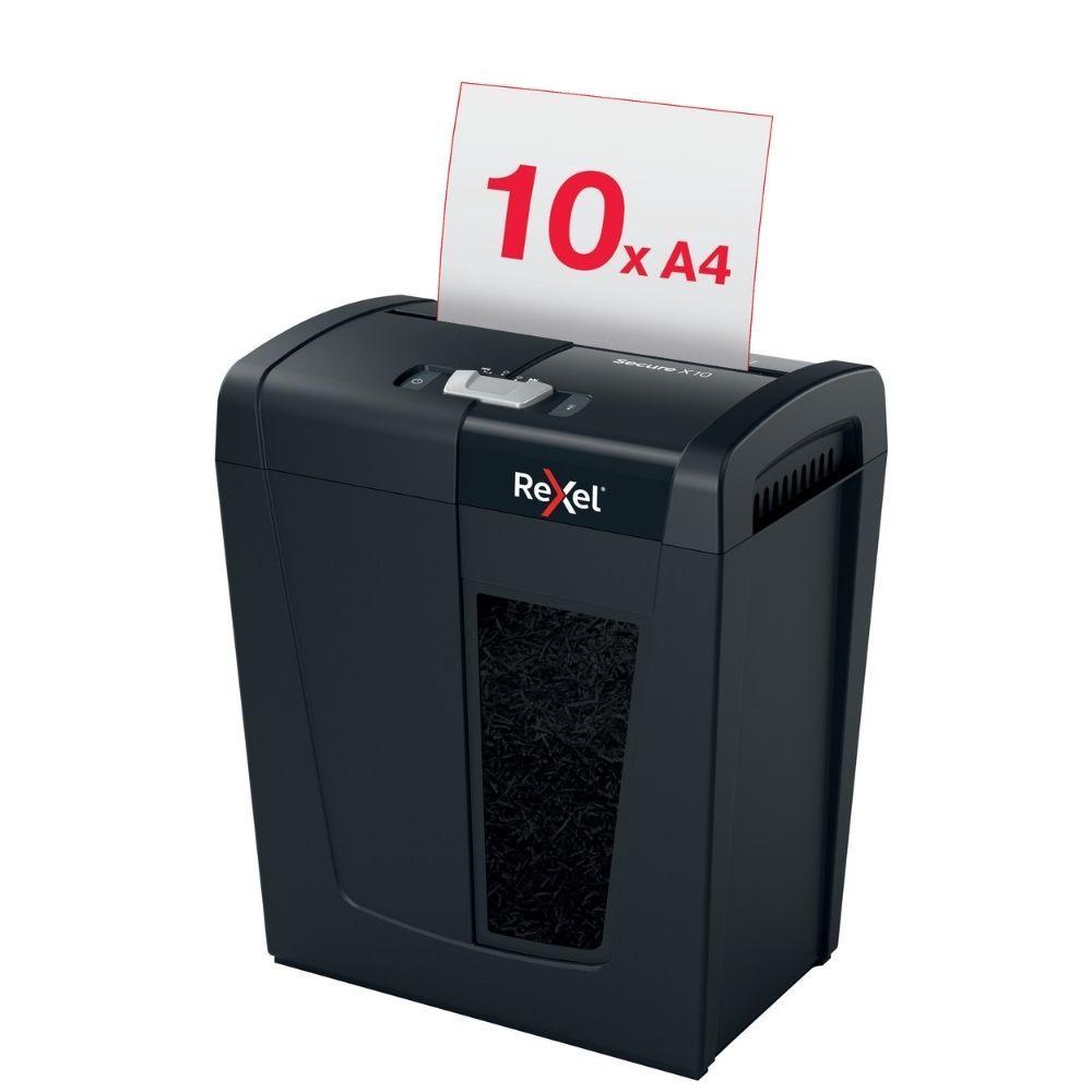 Trituradora Secure X10 Challa Rexel-6