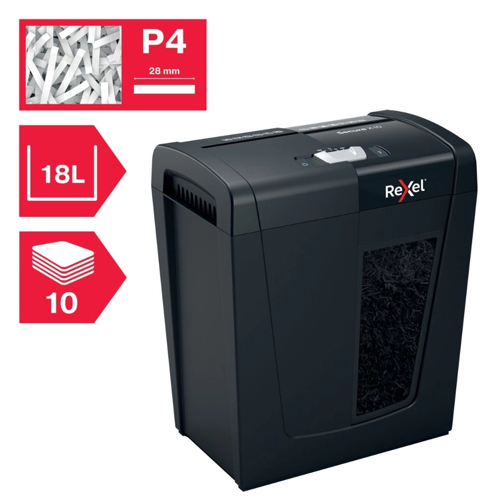 Trituradora de Papel Rexel Secure X10-3
