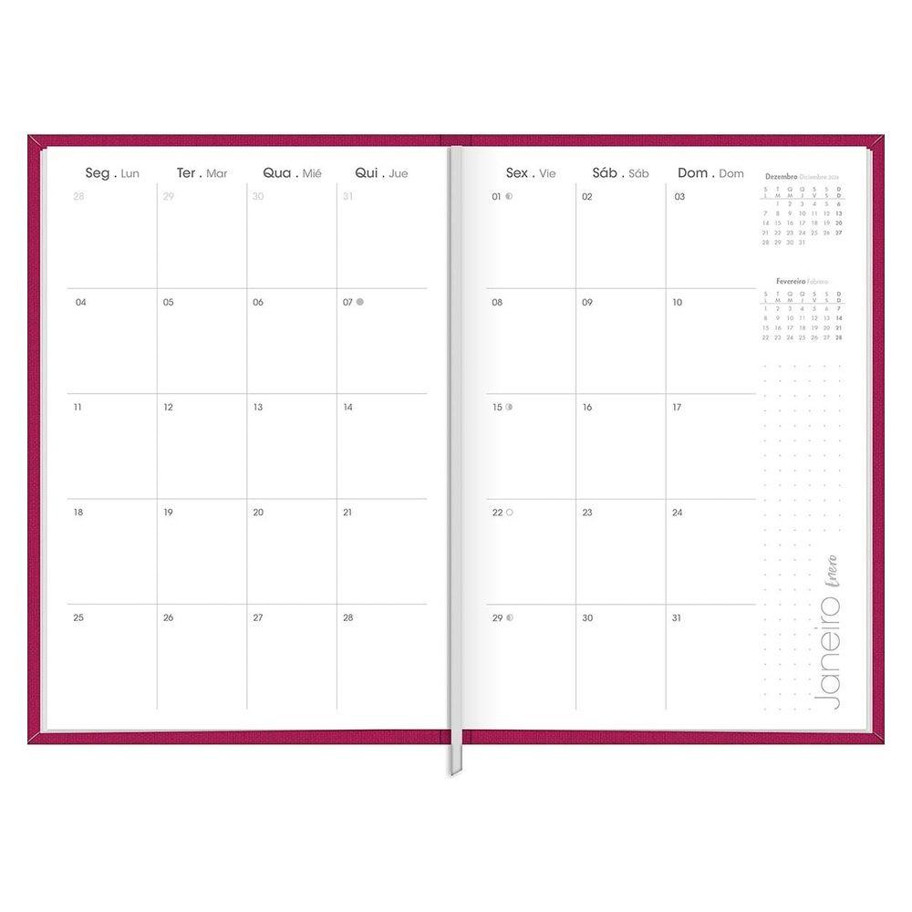 Planner Ejecutivo Tilibra Cosido Lume M5 2027 Beige-2