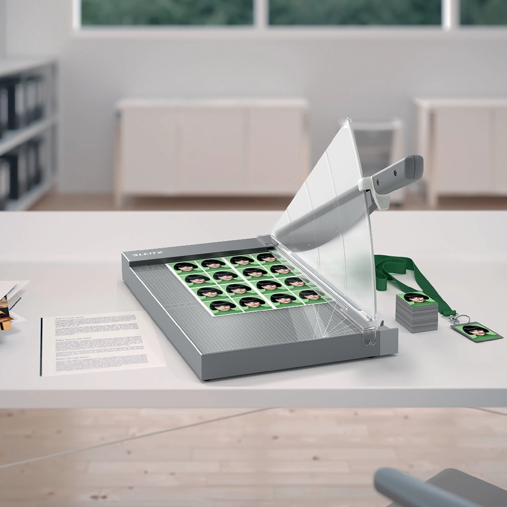 Guillotina Leitz Precision Office Pro 1525G Palanca Oficio-5