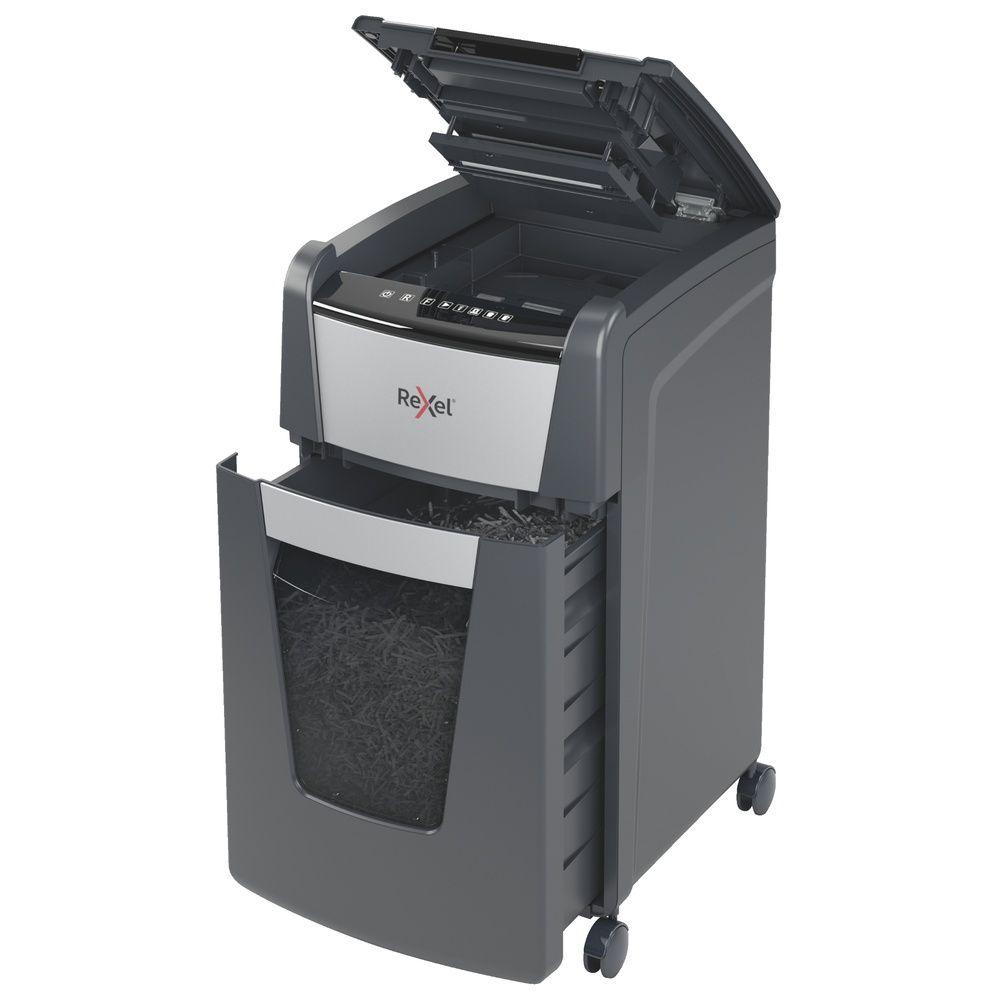 Trituradora de Papel Rexel Optimum Auto+ 225X P4 225 Hojas-4