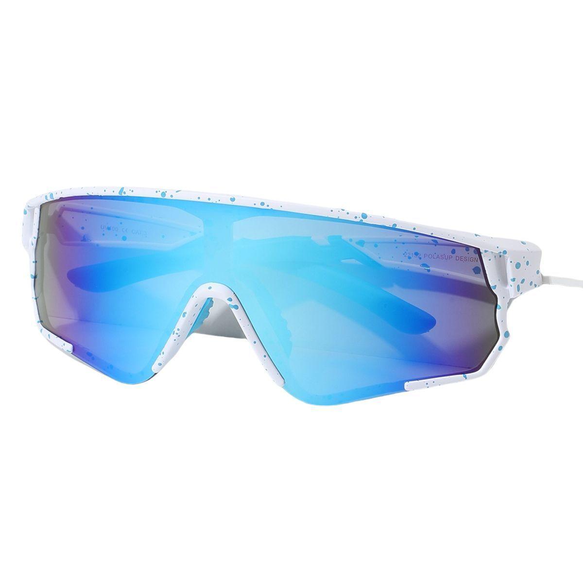 Polasup bicicleta lentes de sol para Correr pescar marat n ciclismo lentes gafas UV400-3