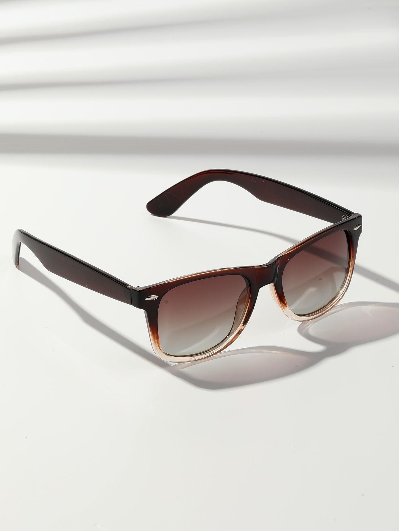 Polasup hombre lentes de sol moda clasica retro mujer gafas proteccion uv unisex con caja-3