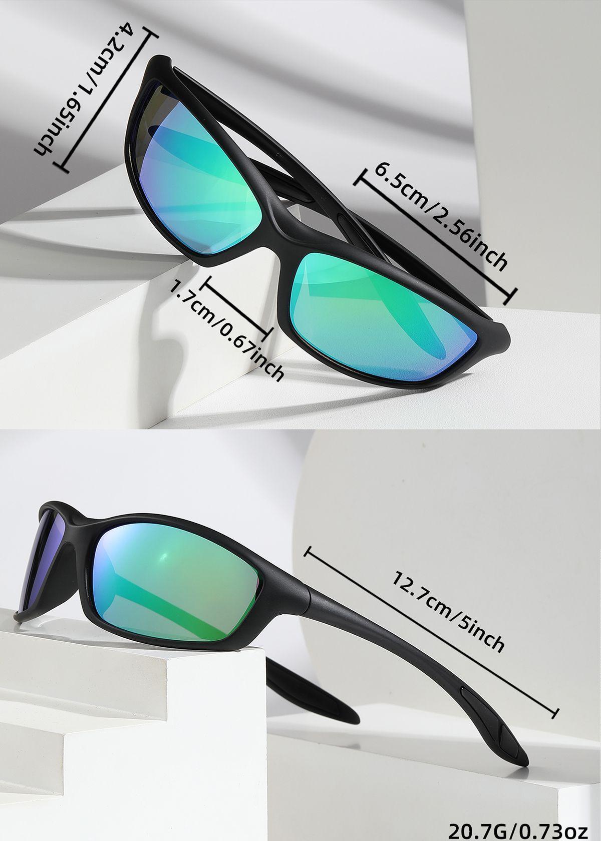 Polasup Ciclismo lentes sol unisex para bicicleta pesca trabaja libre hombre gafas UV400-4