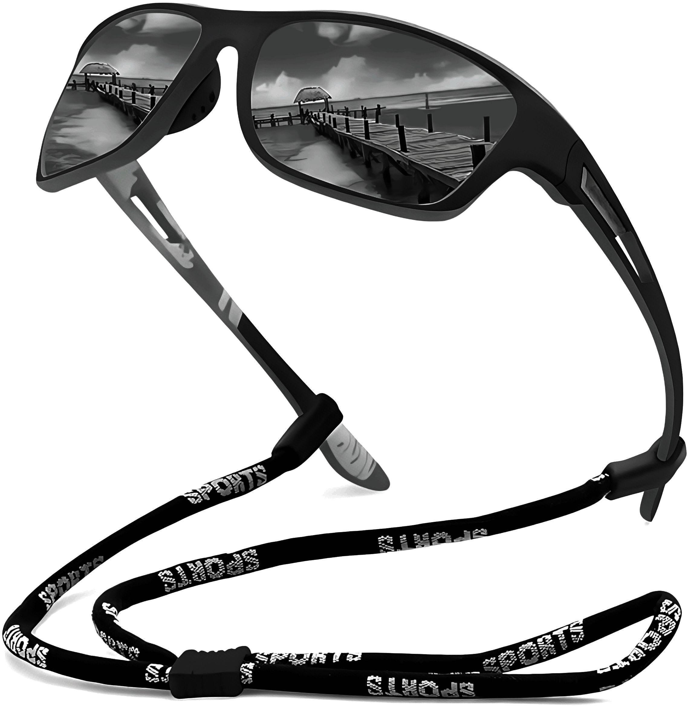 Polasup Lentes de Sol Deportivos Unisex correr ciclismo pesca golf mujer hombre gafas-3