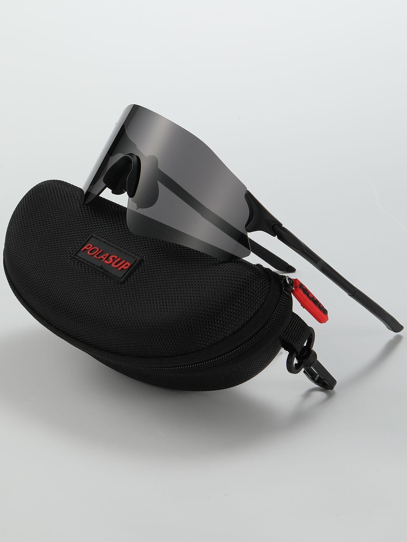 Polasup mujer deportivos lentes sol ciclismo hombre bicicleta proteccion uv unisex-4