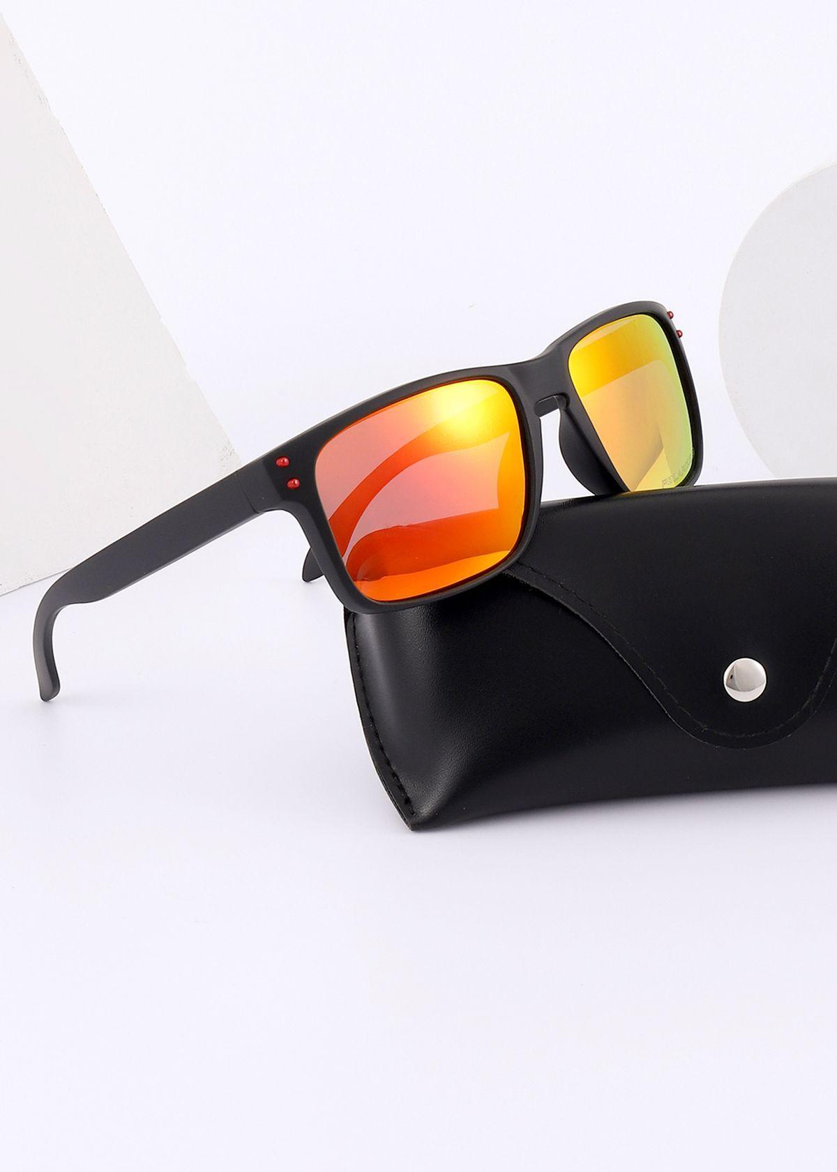 Polasup moda clasico hombre lentes de sol unisex uv400 retro mujer gafas-5