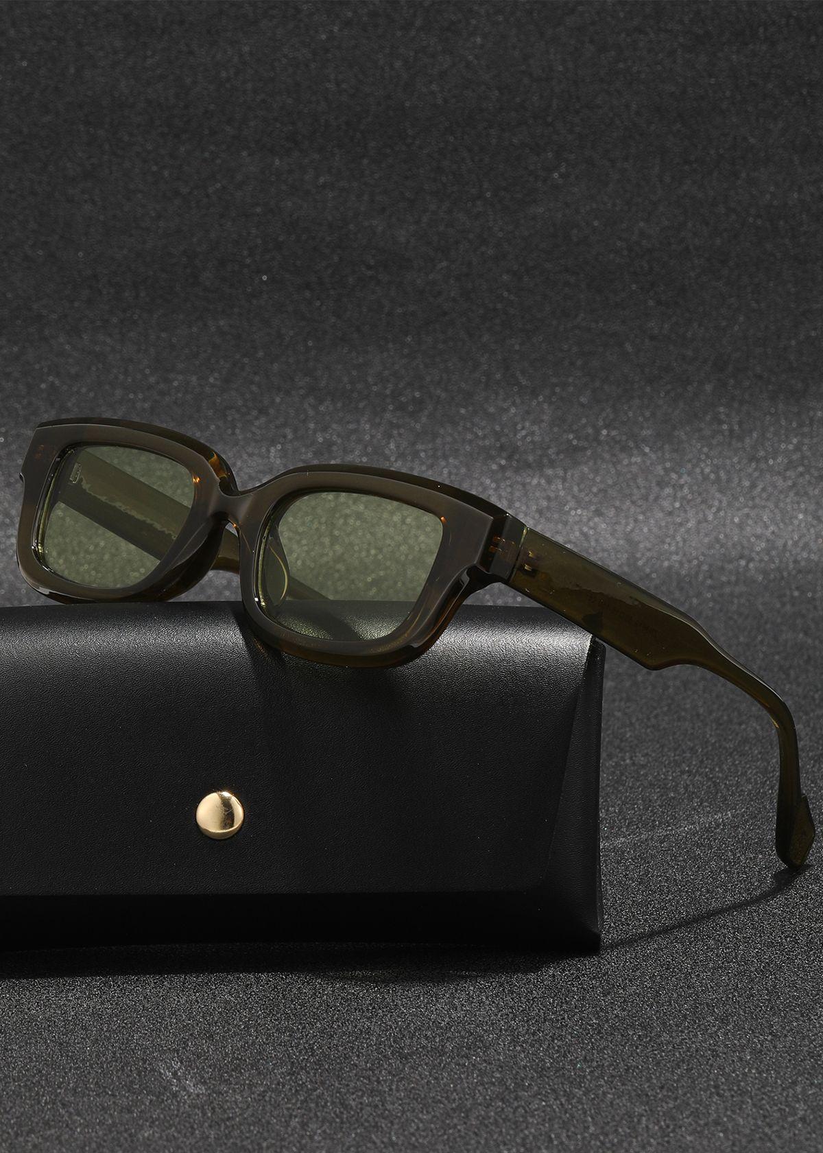 Polasup Hombre lentes sol clasico retro moda uv400 unisex mujer gafas nuevo-4